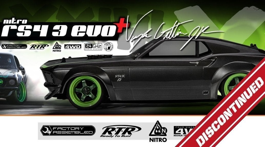 HPI 1/10 RS4 3 Evo+ 1969 Mustang