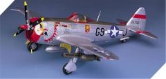 Academy 12491 1/72 P-47D Thunderbolt (Bubble Top) Savaş Uçağı Demonte Plastik Maketi