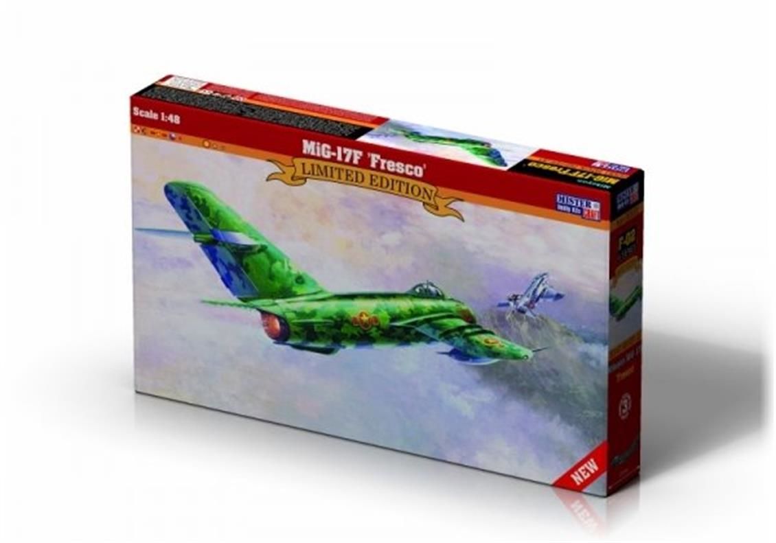 Mistercraft F002 1/48 Mig-17F Fresco Savaş Uçağı Demonte Plastik Maketi