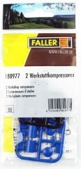 Faller 180977 1/87 Ölçek, Hava Kompresörü Plastik Model Kiti, 2 Adet