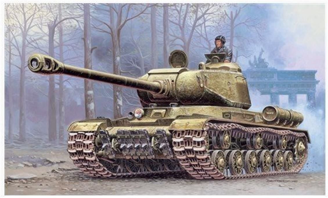 Italeri 7040S 1/72 JS-2M Stalin Tank Demonte Plastik Maketi