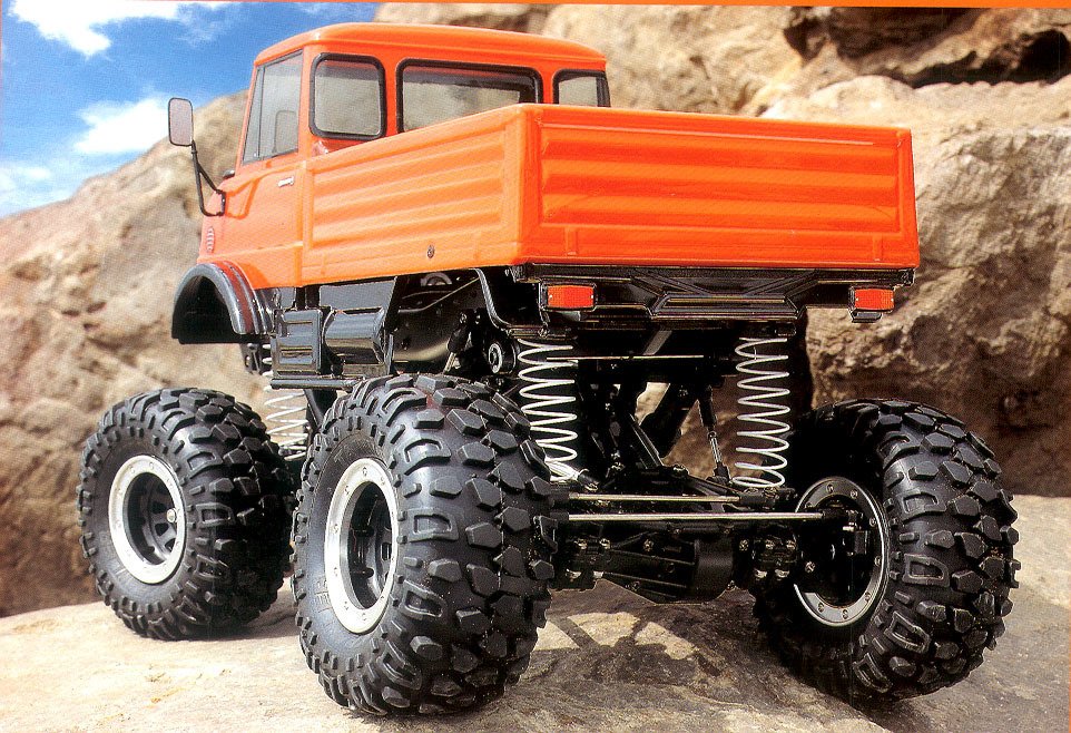 TAMIYA 58457 1/10 scale Mercedes Benz UNIMOG 406 CC-01 New In Box £400