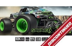 HPI 1/16 Savage XS Flux Vaughn Gittin Jr Signature Edition Waterproof 2.4GHz 4WD RTR