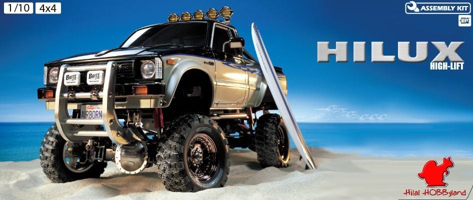 TAMIYA 1/10 Toyota Hilux High-Lift Kit (Demonte)