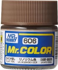Gunze C606 10 ml. IJN Linoleum Deck Color, Mr.Color Serisi Maket Boyası