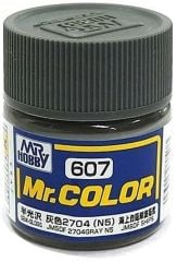 Gunze C607 10 ml. JMSDF 2704 Gray N5, Mr.Color Serisi Maket Boyası
