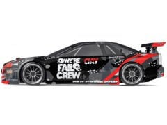 HPI 1/10 E10 Drift Fail Crew Nissan Skyline R34 GT-R