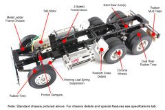 Tamiya 1/14 Ford Aeromax Kit (Demonte)