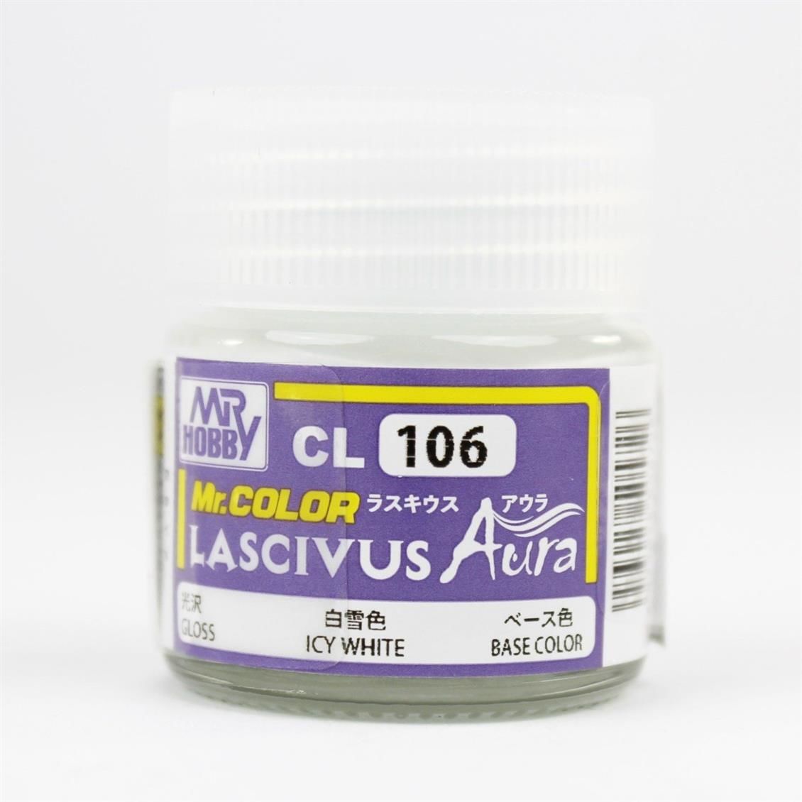 Gunze CL106 10 ml. Lascivus Icey White, Mr.Color Serisi Maket Boyası