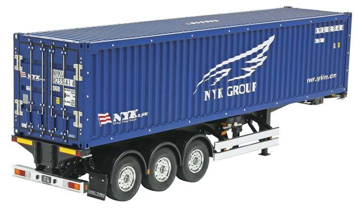 Tamiya 1/14 40ft Container Semi-Trailer (NYK) Kit
