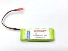 6V 1100 mAh NiMh Flat Receiver Pack