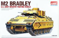 Academy 13237 1/35 M2 Bradley Amerikan Zırhlı Personel Taşıyıcı Demonte Plastik Maketi