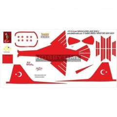 Babibi DBT01034 1/72 Türk Yıldızları 2008-2, Dekal Çıkartma