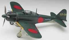 Hasegawa ST34 08884 1/32 Ölçek Mitsubishi A6M5c Zero (Zeke) Type 52 Savaş Uçağı Plastik Model Kiti