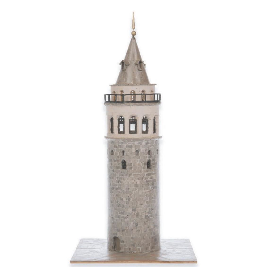 Domenech 3655 Galata Kulesi, 36x28x8 Cm. Demonte Taş Maketi