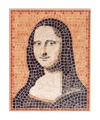 Domenech 2013 Mona Lisa, 27x34 Cm. Demonte Mozaik Taş Puzzle