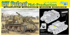 Dragon 6637 1/35 Ölçek M7 Priest Obüs Topu Plastik Model Kiti