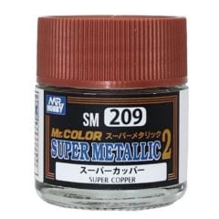 Gunze SM209 10 ml. Super Copper II, Mr.Color Metallic Colors Serisi Model Boyası
