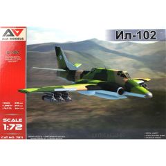 Modelsvit AAM7211  1/72 IL-102 Yer Taaruz Uçağı Plastik Model Kiti