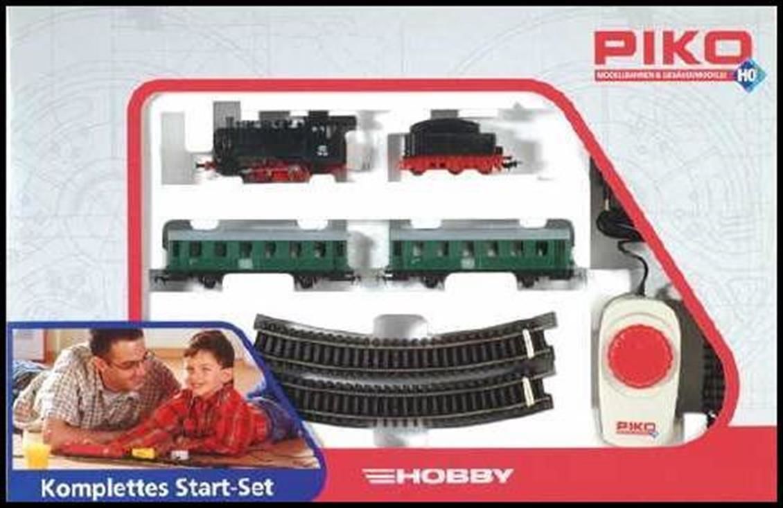 57110 1/87 STARTER SET STEAM LOCO W TENDER W COACH