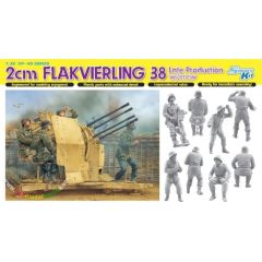 Dragon 6547 1/35 Ölçek 2cm Flakvierling 38 Uçaksavar Topu Plastik Model Kiti