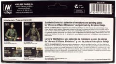 Vallejo 70180 8x17 ml. Waffen SS Camouflage by Jaume Ortiz, Model Color Serisi Model Boyası Seti