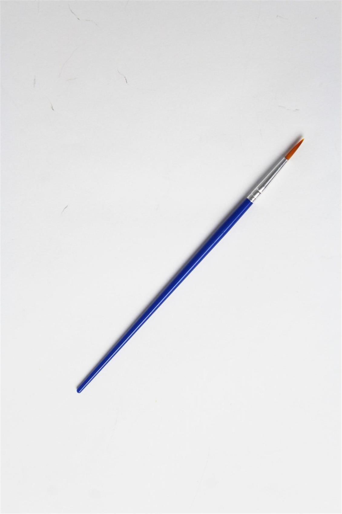 Wingard WG03 Standart Boya Fırçası, Mavi Saplı, 165 mm.