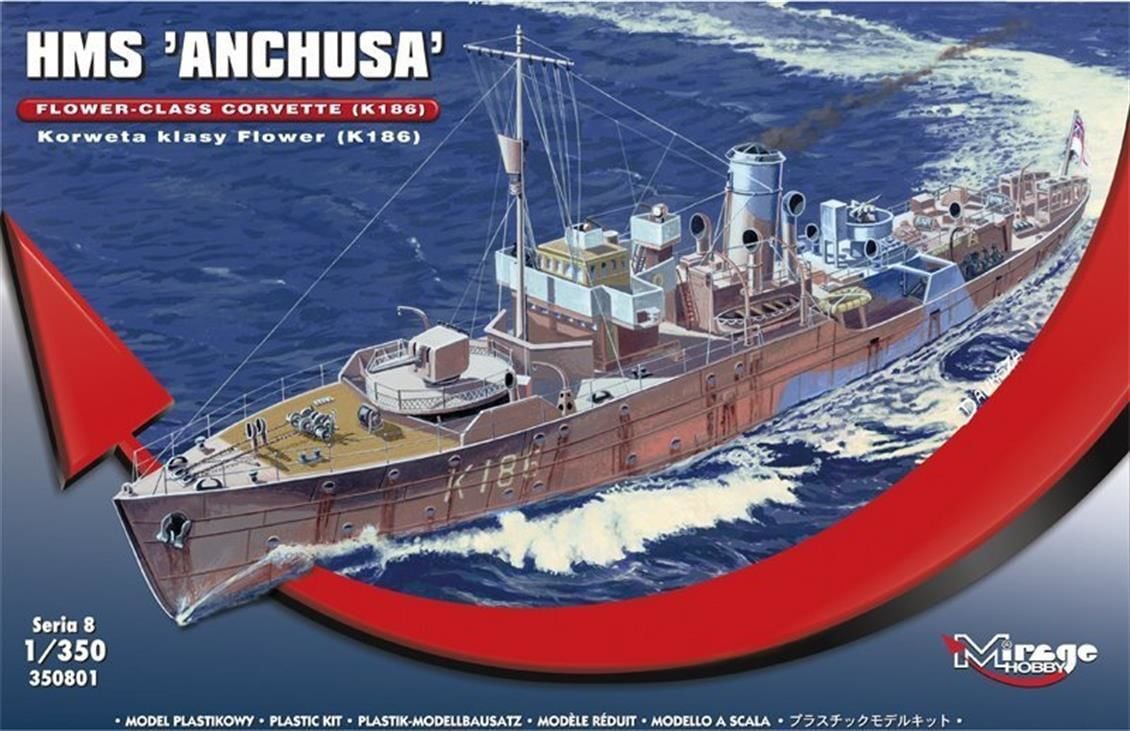 350801 1/350 HMS Anchusa Flower Class Corvette K18