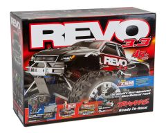 Traxxas Revo 3.3 4WD RTR Nitro Monster Truck w/TQi 2.4Ghz Radio, TSM, Batteries & DC Charger