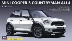 Hasegawa CD21 24121 1/24 Ölçek Mini Cooper S Countryman All4 Otomobil Plastik Model Kiti