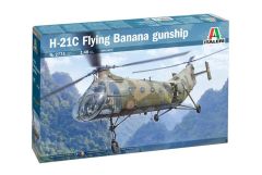 Italeri 2774S 1/48 H-21C (Flying Banana) Askeri Helikopter Demonte Plastik Maketi
