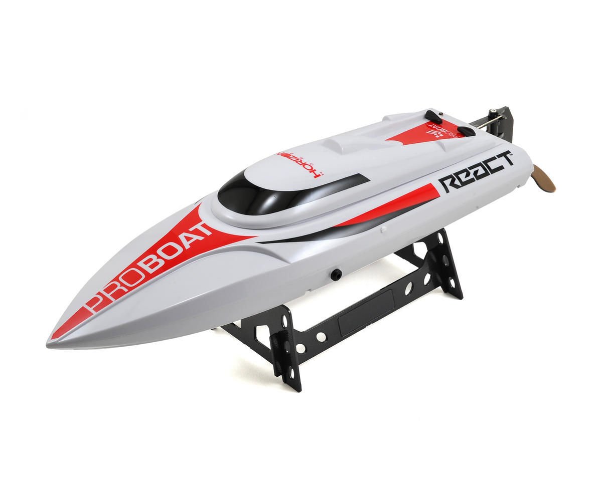 Pro Boat React 17 Self-Righting Deep-V Brushed RTR Boat w/2.4GHz Radio