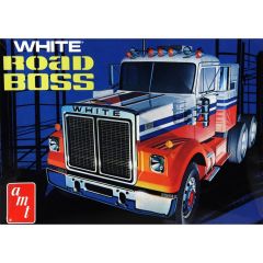 AMT 648 1/25 White Road Boss Kamyon Maketi