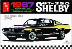 AMT 834M 1/25 1967 Shelby GT350  Black Araba  Demonte Plastik Maketi