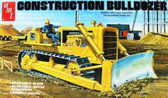 AMT 1086 1/25 Construction Bulldozer İş Makinası Demonte Plastik Maketi