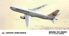 Hasegawa 13 10713 1/200 Ölçek Boeing 767-300ER JAL Yolcu Uçağı Plastik Model Kiti