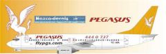 PEG001 1/144 PEGASUS B737-400 CLASSİC -TC AFA