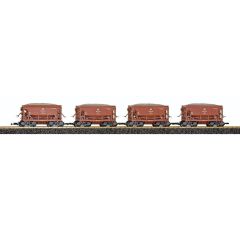 40049 1/22,5 DR SCHÜTTWAGEN-SET,4 VAGON