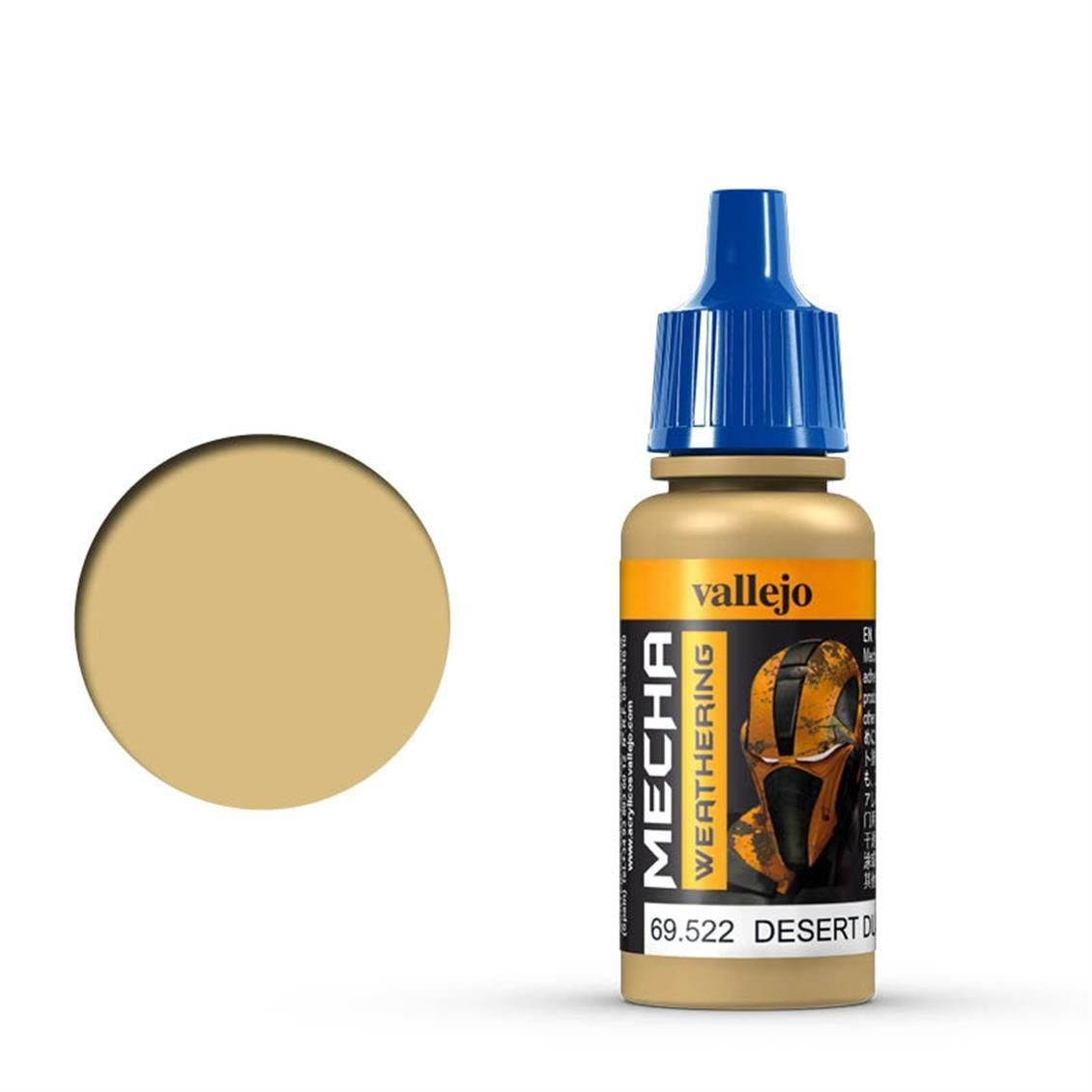 Vallejo 69522 17 ml. Desert Dust Wash, Mecha Color Serisi Model Boyası