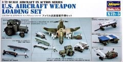 Hasegawa X72-5 35005 1/72 Ölçek US Savaş Uçağı Silahları Yükleme Araçları