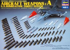 Hasegawa X48-1 36001 1/48 Ölçek Savaş Uçağı Silahları-A Plastik Model Kiti