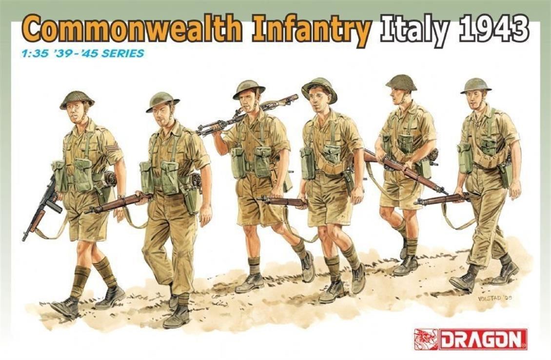 6380 1/35 COMMONWEALTH INFANTRY ITALY 1943