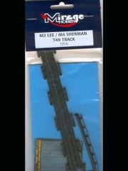 72T02 1/72 M3 LEE/M4 SHERMAN T49 TRACK,PLASTIC WIT