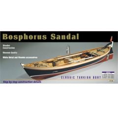 Tersane Model 001 1/16 Balıkçı Sandalı, Bosphorus, Demonte Ahşap Tekne Kiti