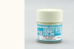 Gunze H021 10 ml. Off White, Aqueous Serisi Maket Boyası