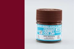 Gunze H047 10 ml. Red Brown, Aqueous Serisi Maket Boyası