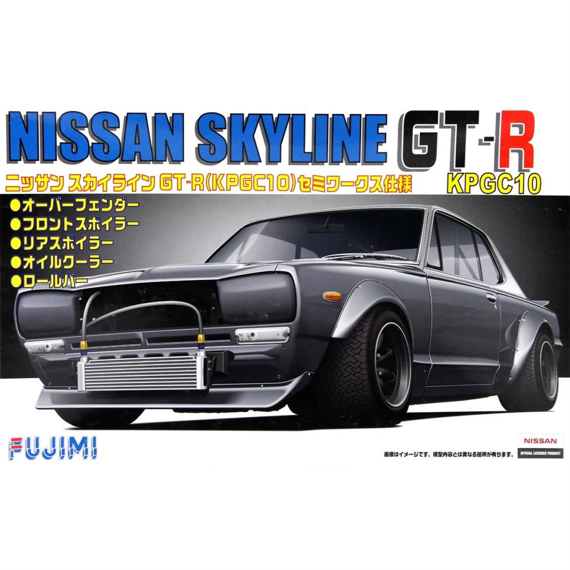 ID-163 1/24 NİSSAN KPGC10 SKYLİNE GT-R SEMİ-