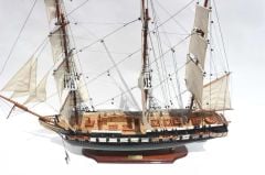 GIANHIEN TS0021P USS CONSTELLATION AHŞAP HAZIR YELKENLİ SAVAŞ GEMİSİ MAKETİ