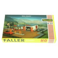 Faller 109217 1/87 Shell Benzin İstasyonu Demonte Plastik Maketi