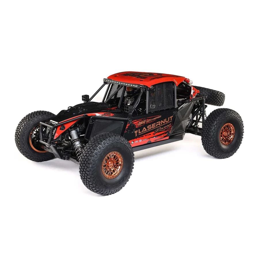 Losi 8IGHT-X Super Lasernut 4WD Brushless 1/6 RTR Electric Rock Racer Buggy w/DX3 2.4GHz Radio & Smart ESC